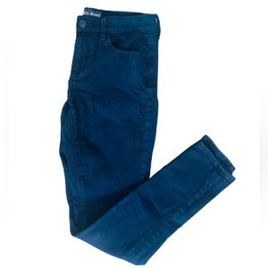 Express Jeans Womens/Juniors Black Legging Mid Rise Skinny Pants - Size 8R